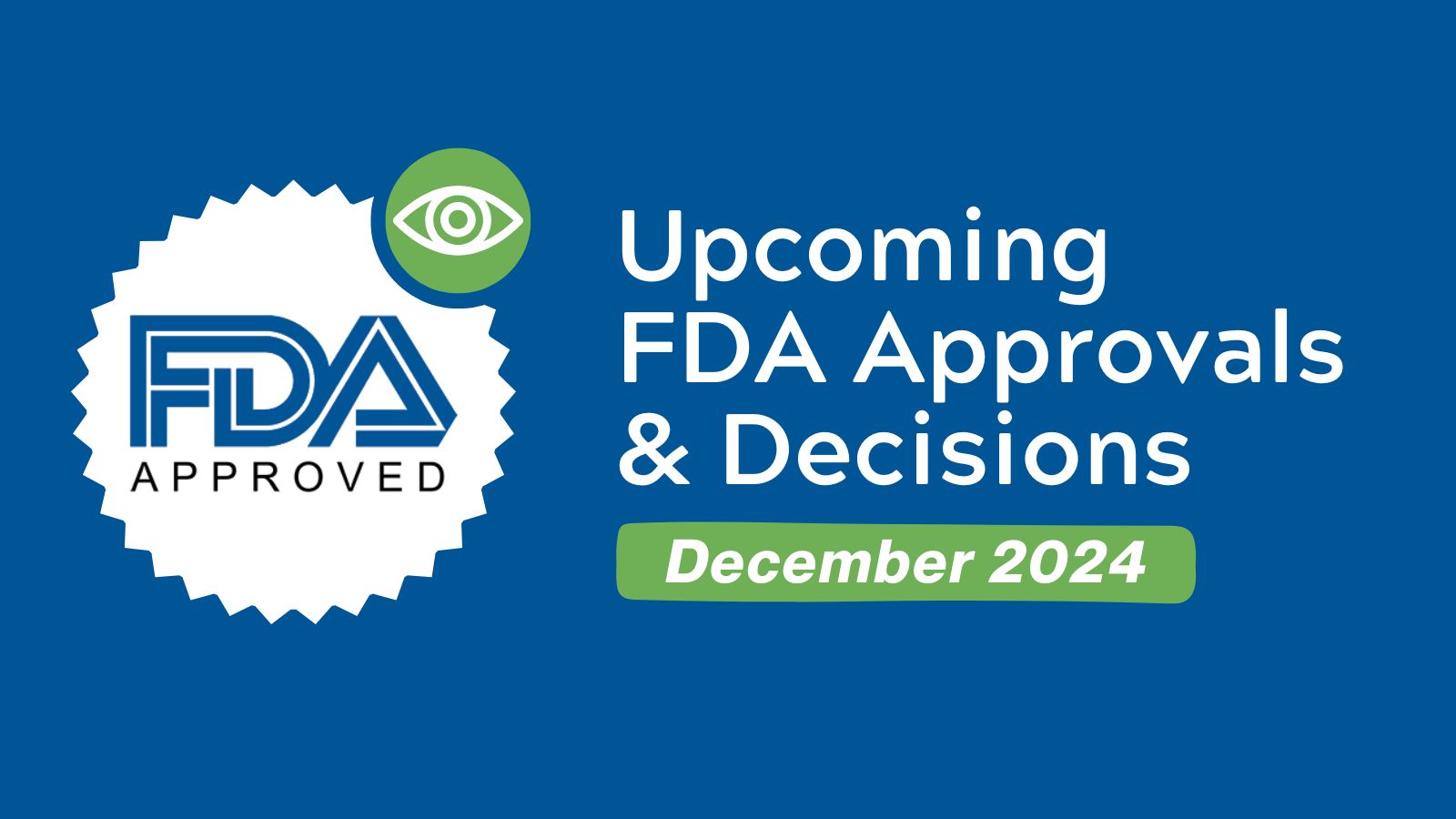 Upcoming FDA Decisions - December 2024 featured image