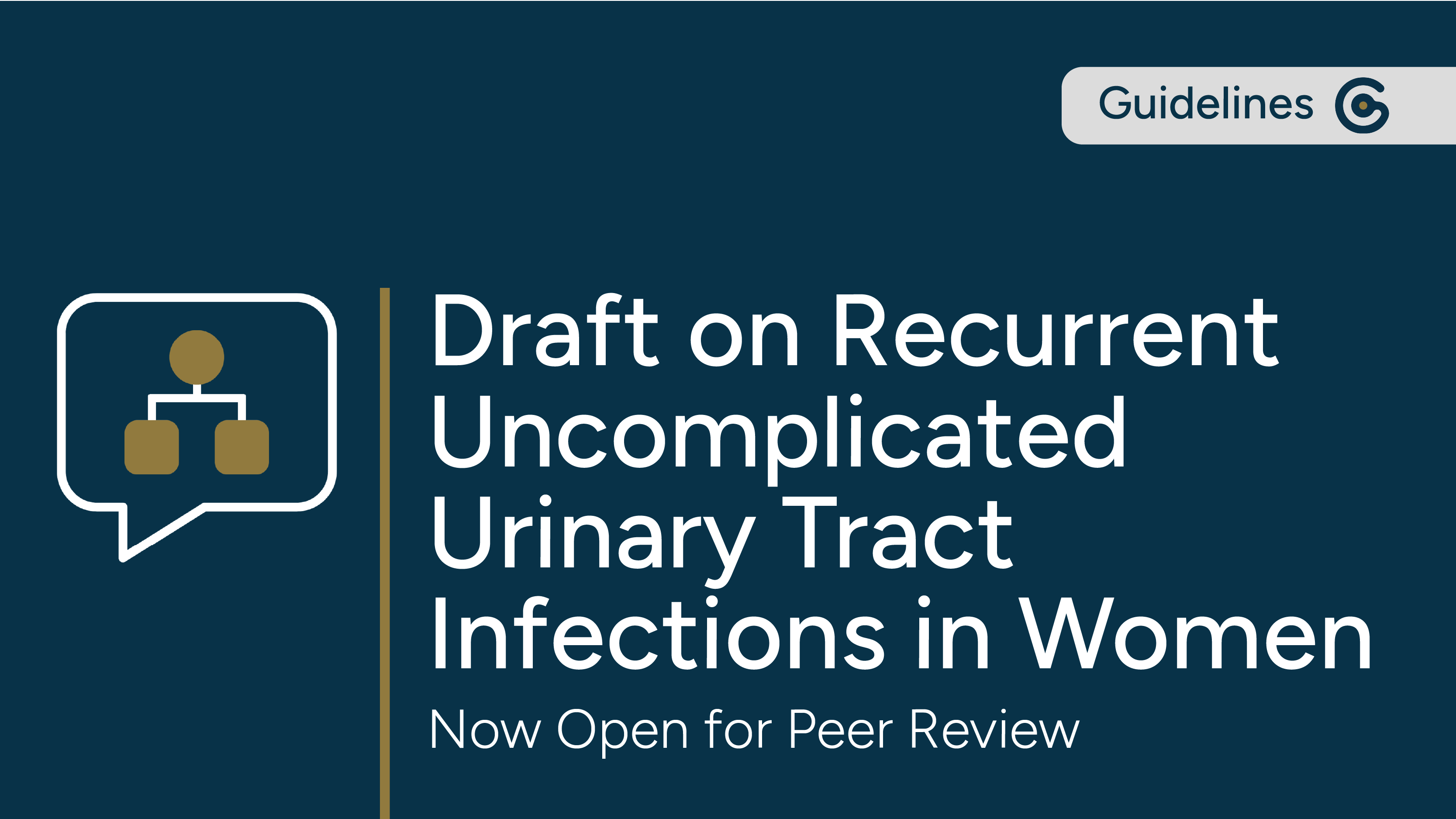 AUA Seeks Peer Reviewers for Draft Guideline on Recurrent Uncomplicated Urinary Tract Infections in Women featured image