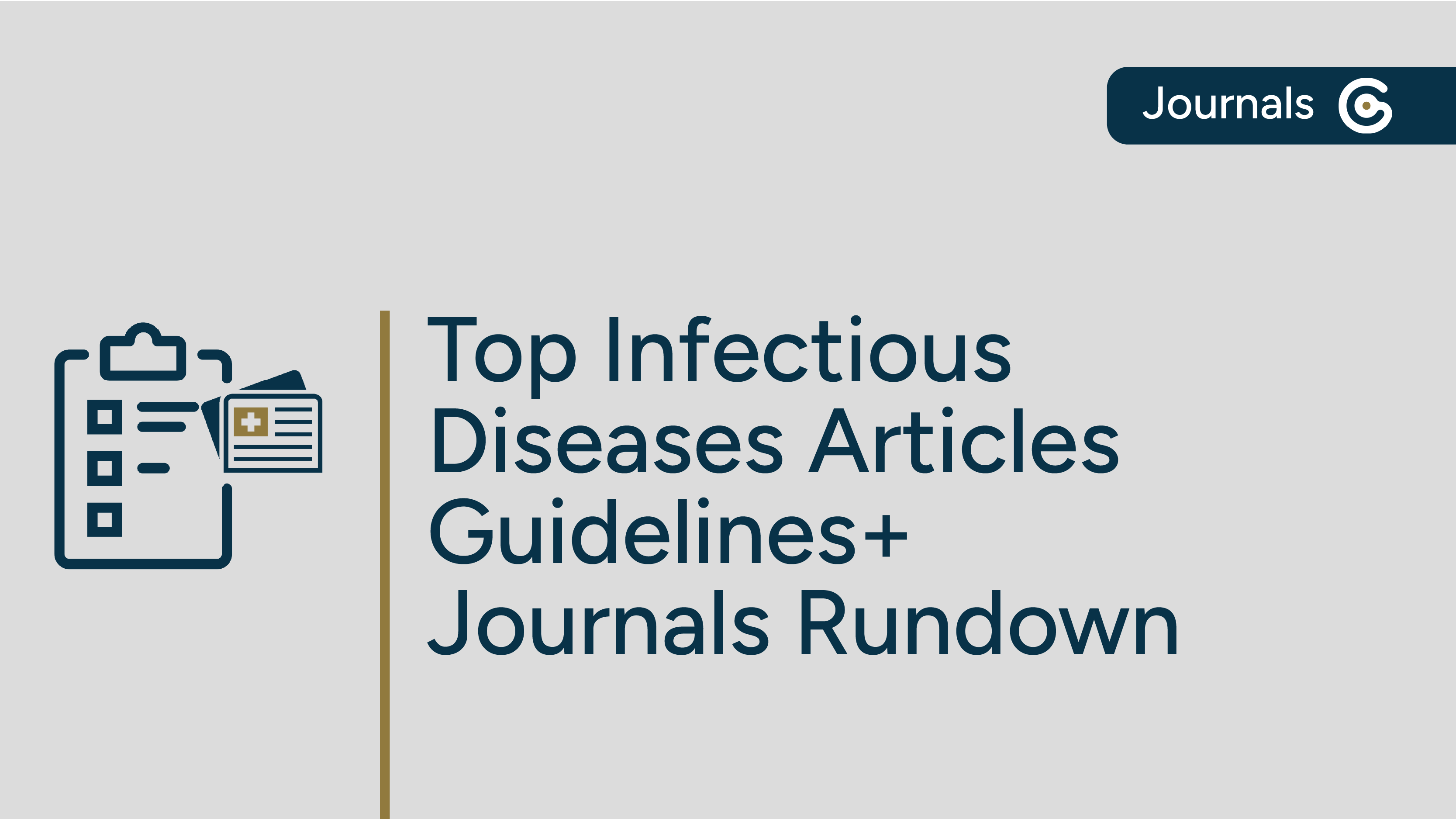 Top Infectious Diseases Articles Guidelines+ Journals Rundown post image