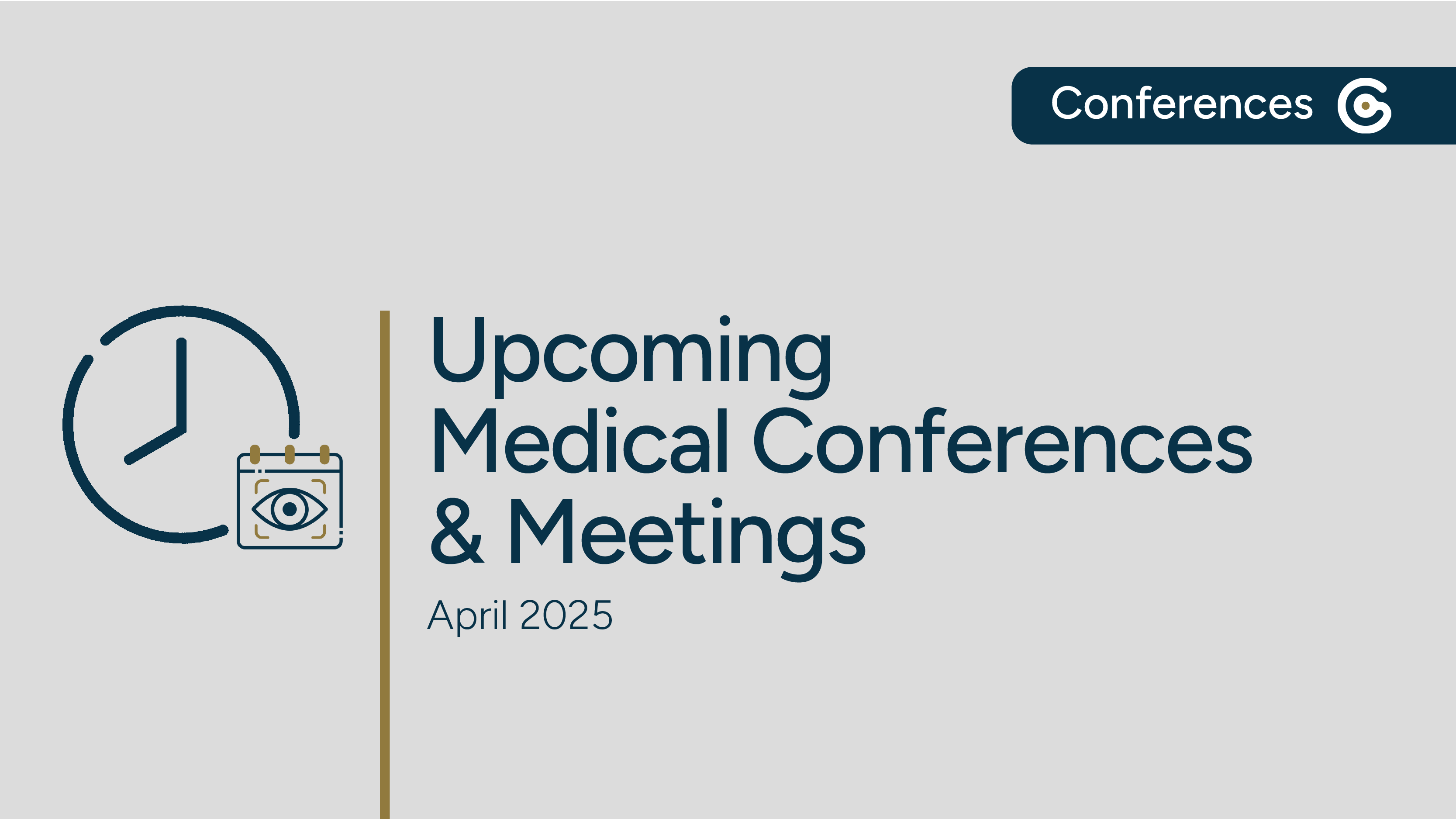 Upcoming Medical Conferences - April 2025 featured image