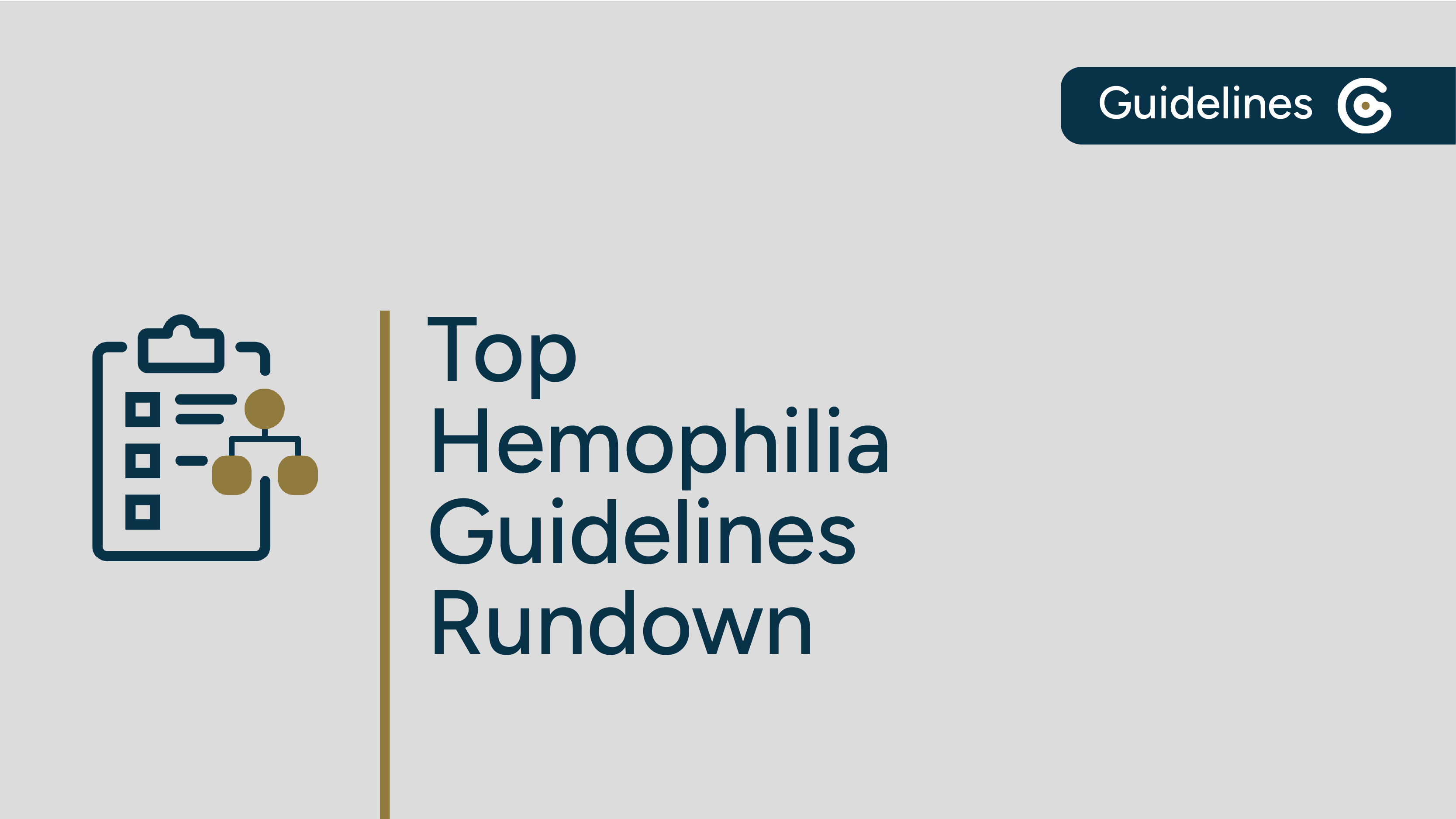 Top Hemophilia Guidelines Rundown featured image