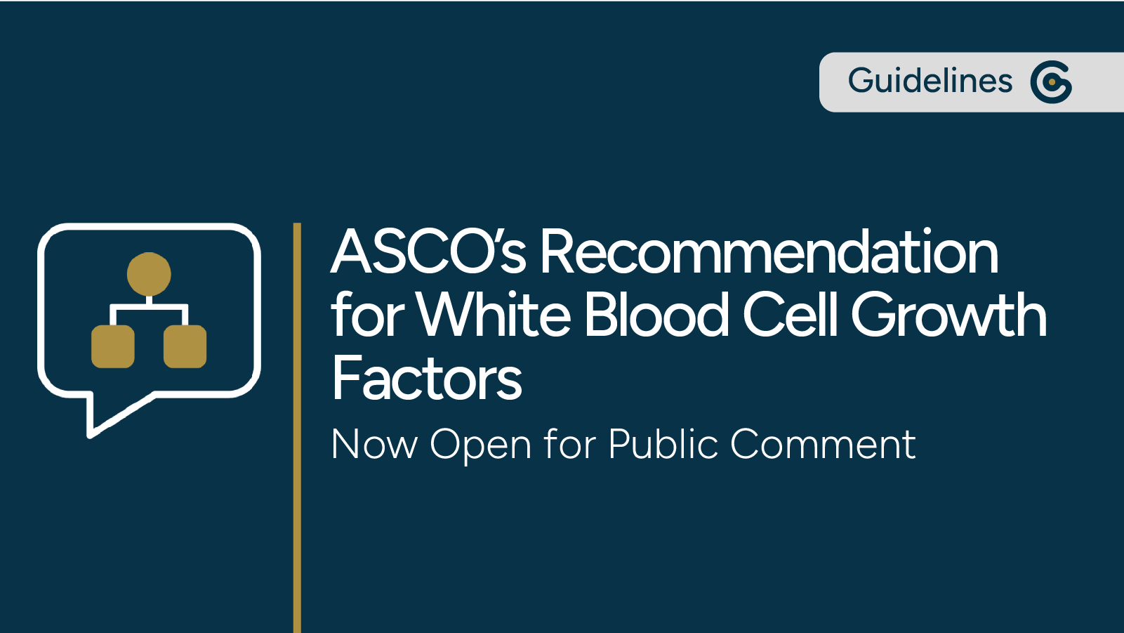 ASCO's Recommendation for White Blood Cell Growth Factors is Now Open for Public Comment post image