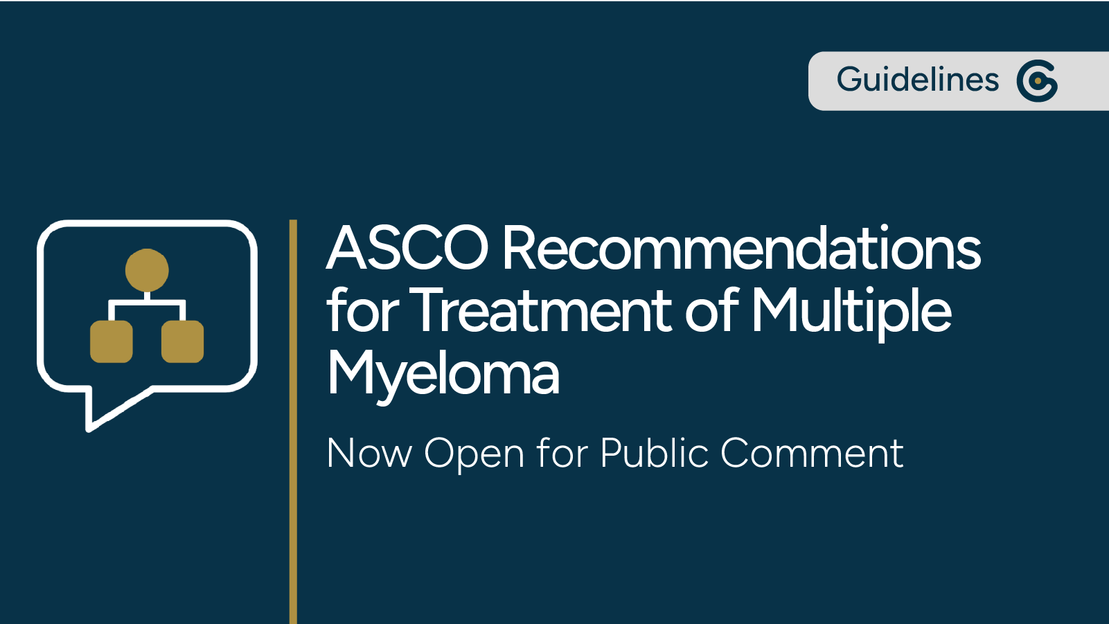 ASCO Recommendations for Treatment of Multiple Myeloma Is Now Open For Public Comment post image