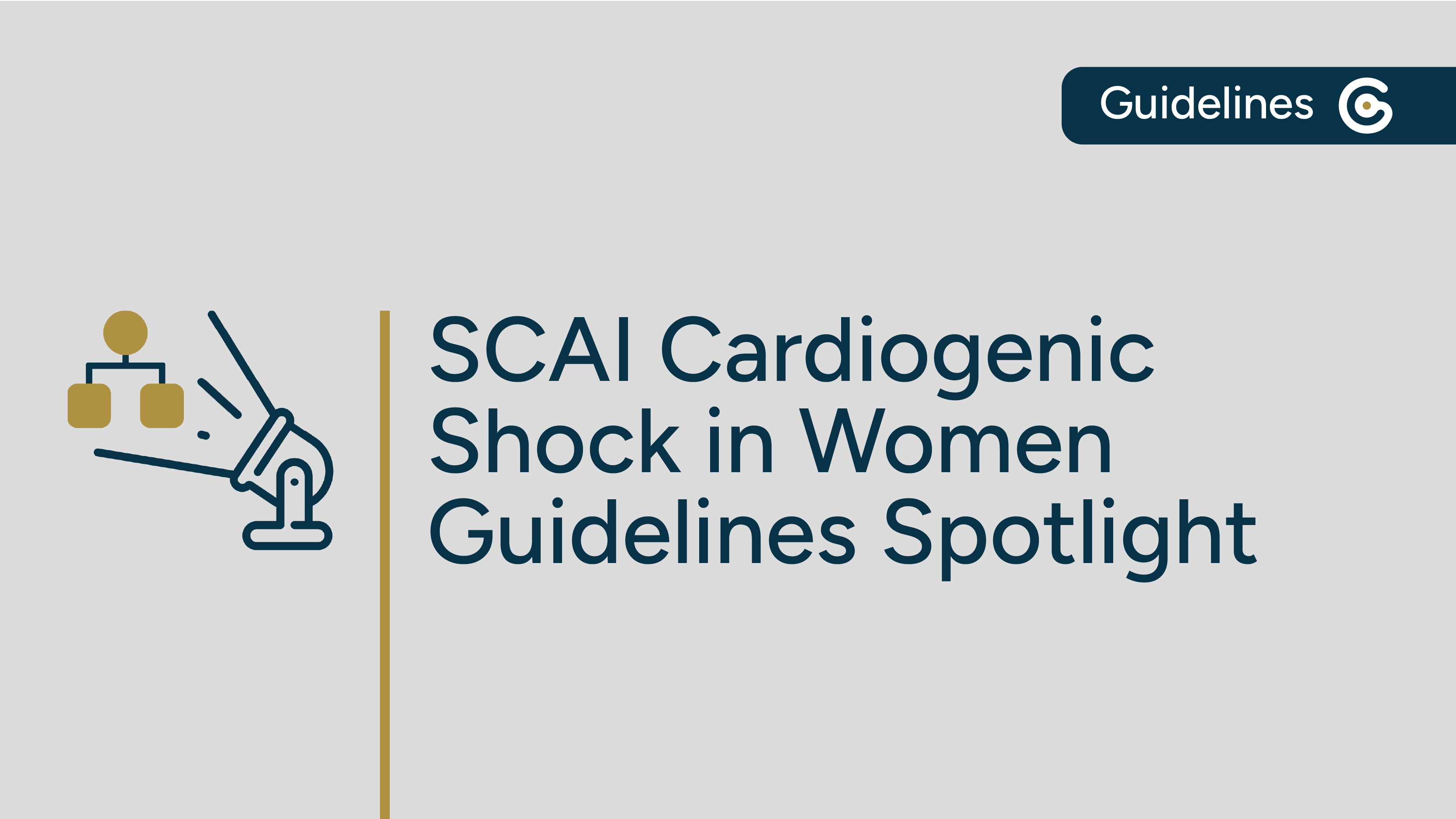 New Clinical Guidance for Cardiogenic Shock in Women Now Available from SCAI/EAPCI/ACVC - Guidelines Spotlight featured image