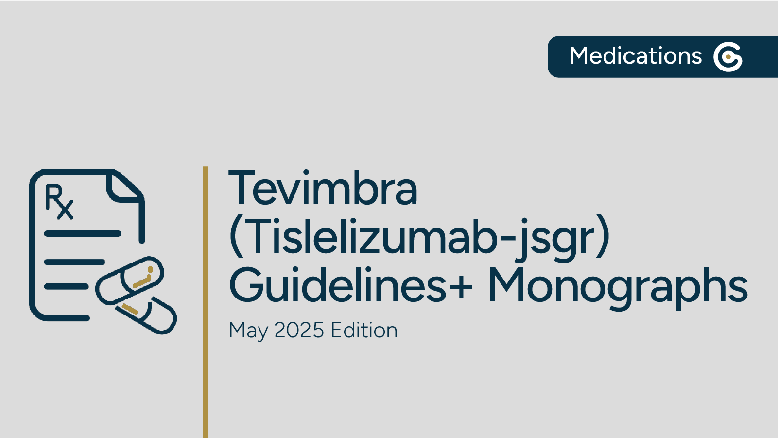 BeOne Medicines' Tevimbra (Tislelizumab-jsgr) Monograph for Esophageal/Gastric Cancer featured image