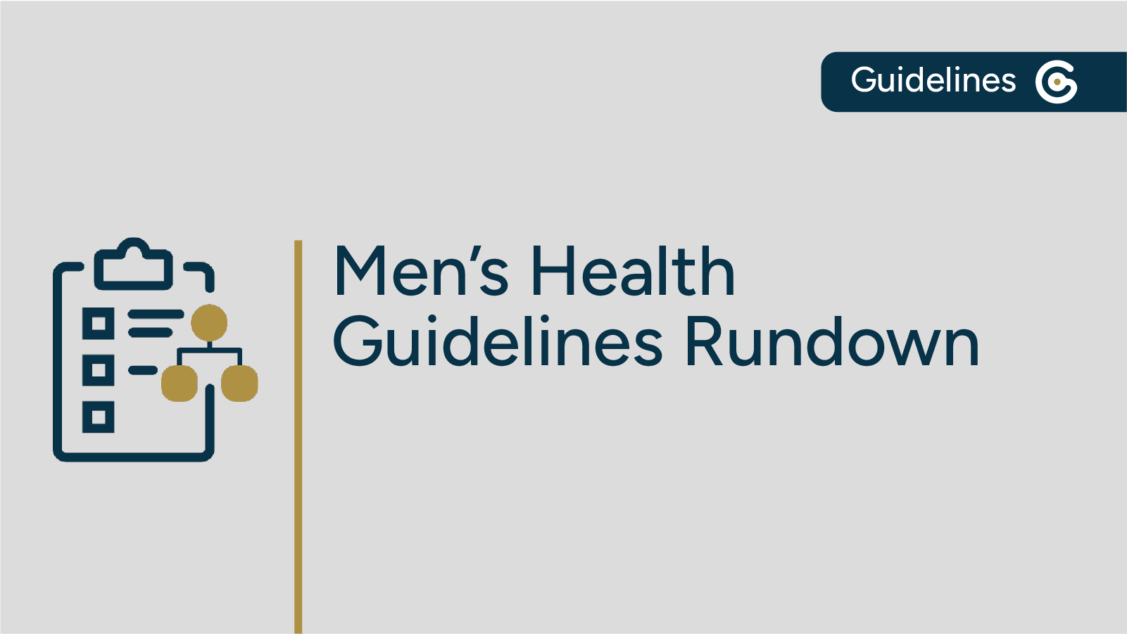 Men's Health Guidelines Rundown – Men's Health Awareness Month 2025 post image