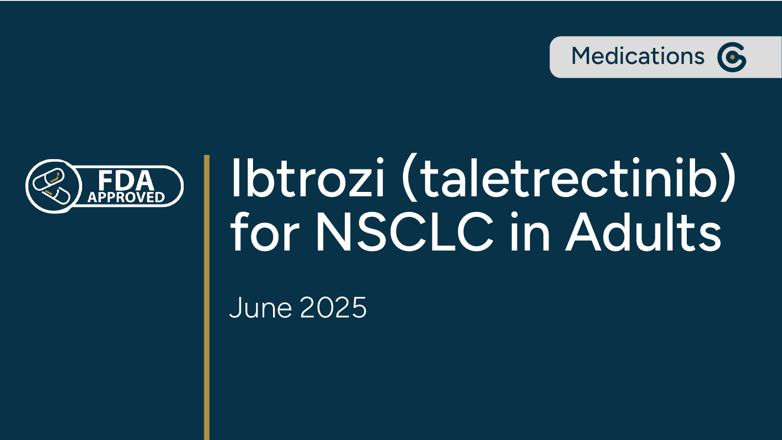 Ibtrozi (taletrectinib) Now Approved for NSCLC – Med Alert featured image