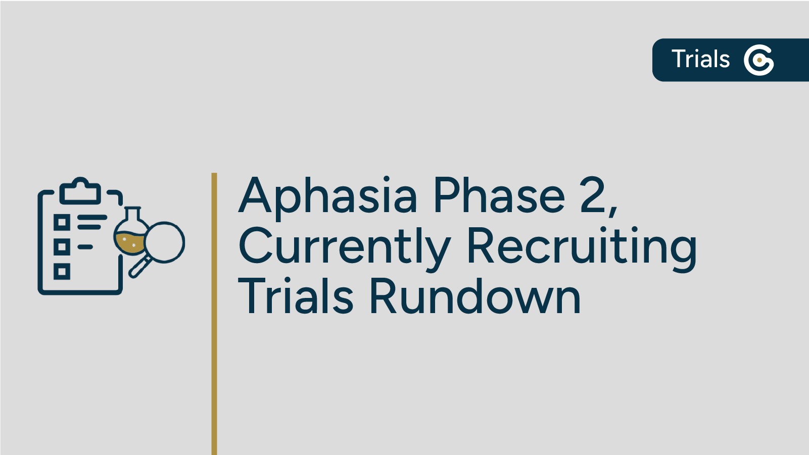 Top Aphasia Phase 2 Clinical Trials Currently Recruiting post image