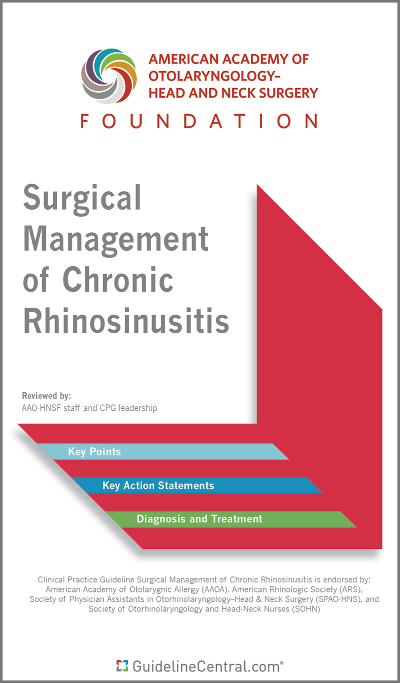 Surgical Management of Chronic Rhinosinusitis