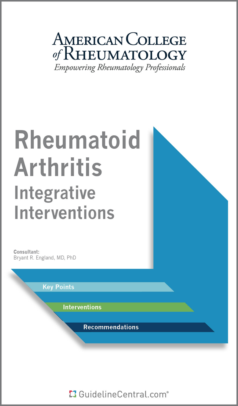 Rheumatoid Arthritis Integrative Interventions