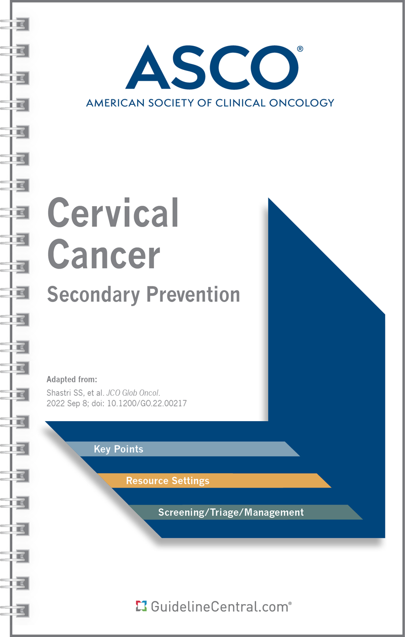 Secondary Prevention of Cervical Cancer