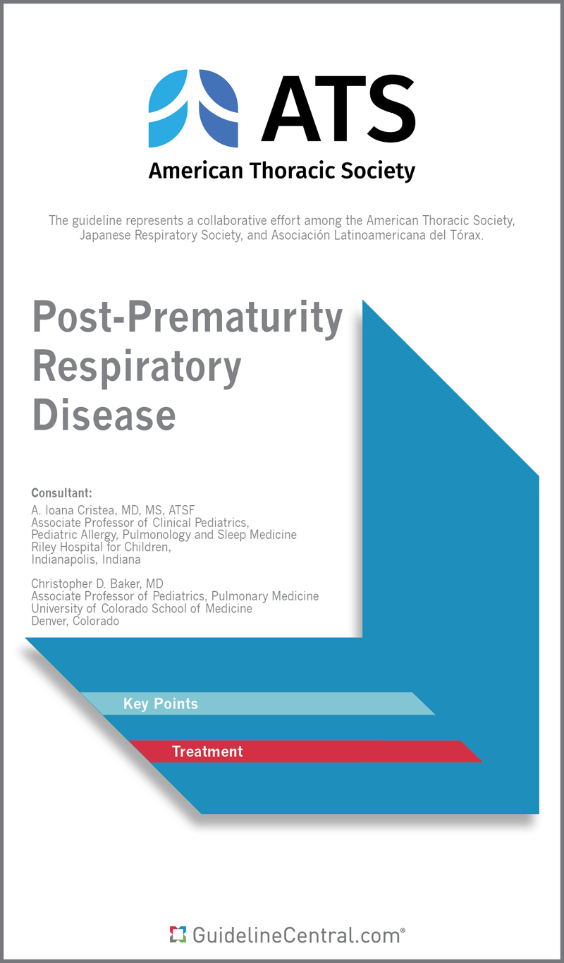 Post-Prematurity Respiratory Disease