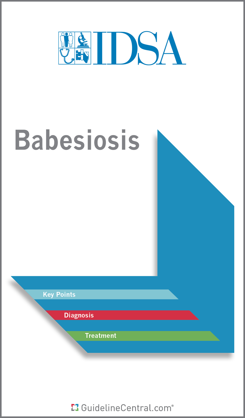 Guideline on Diagnosis and Management of Babesiosis