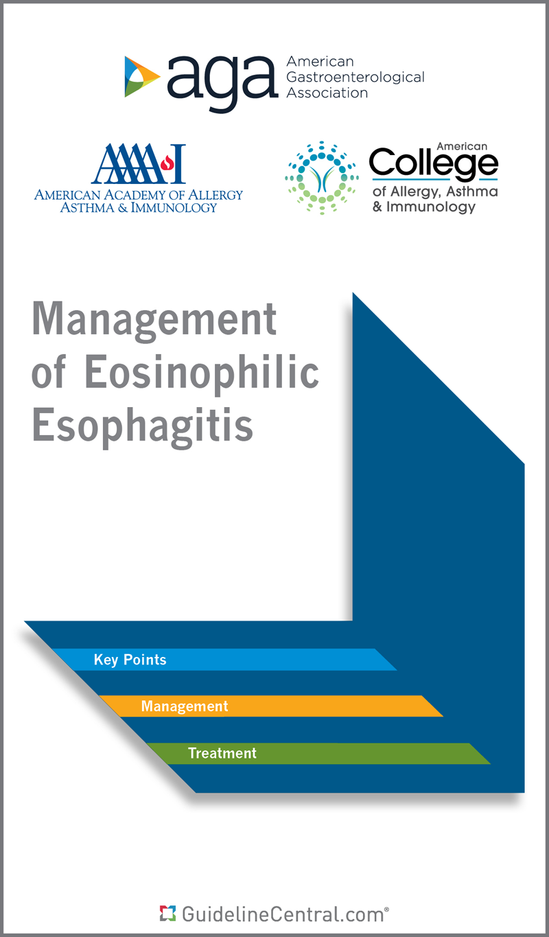 Management of Eosinophilic Esophagitis
