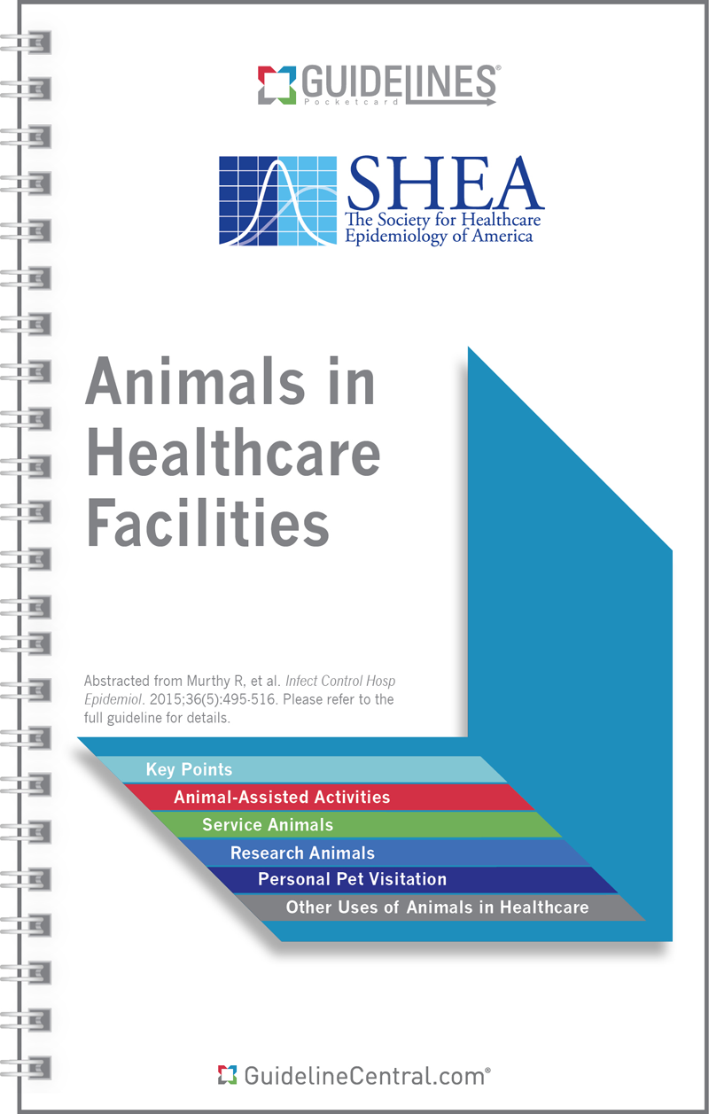 Animals in Healthcare Facilities