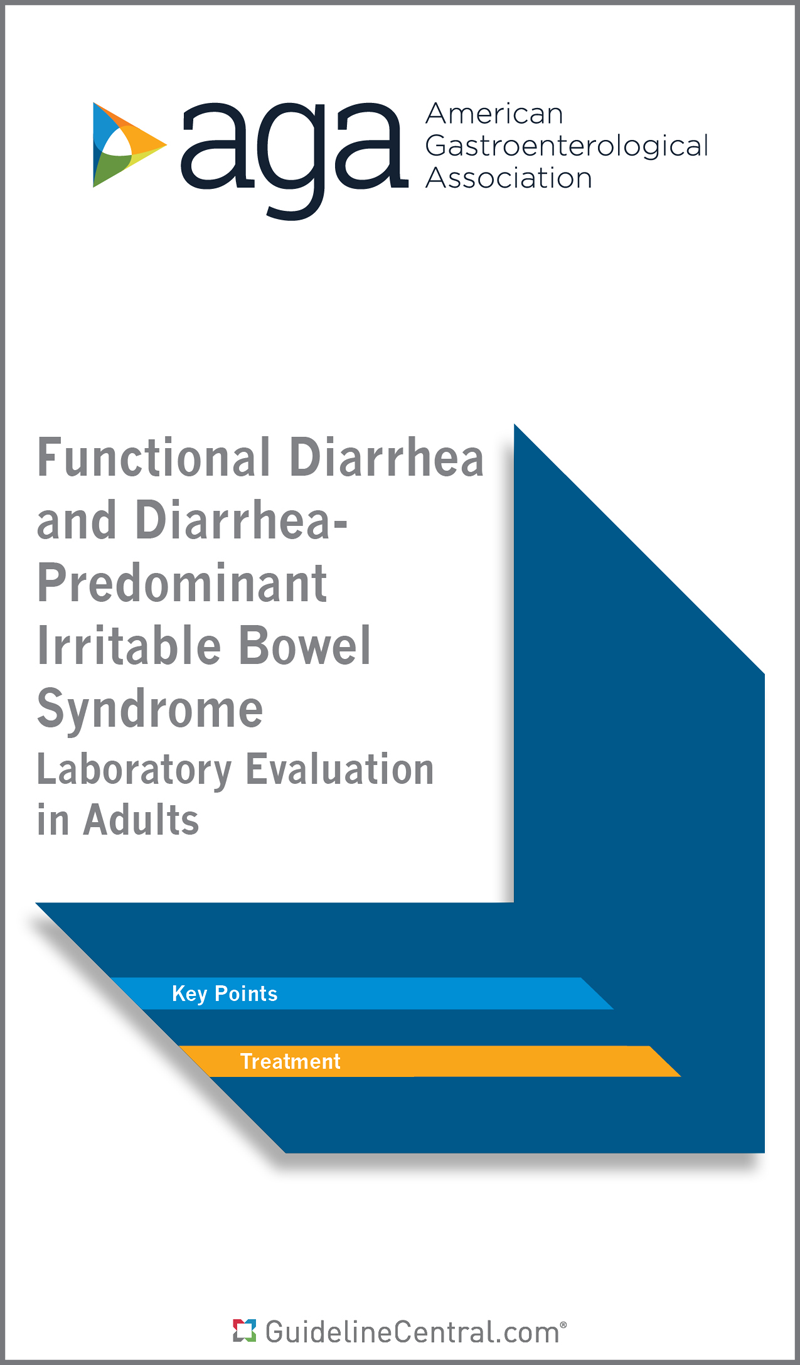 Laboratory Evaluation of Functional Diarrhea and Diarrhea-Predominant Irritable Bowel Syndrome in Adults