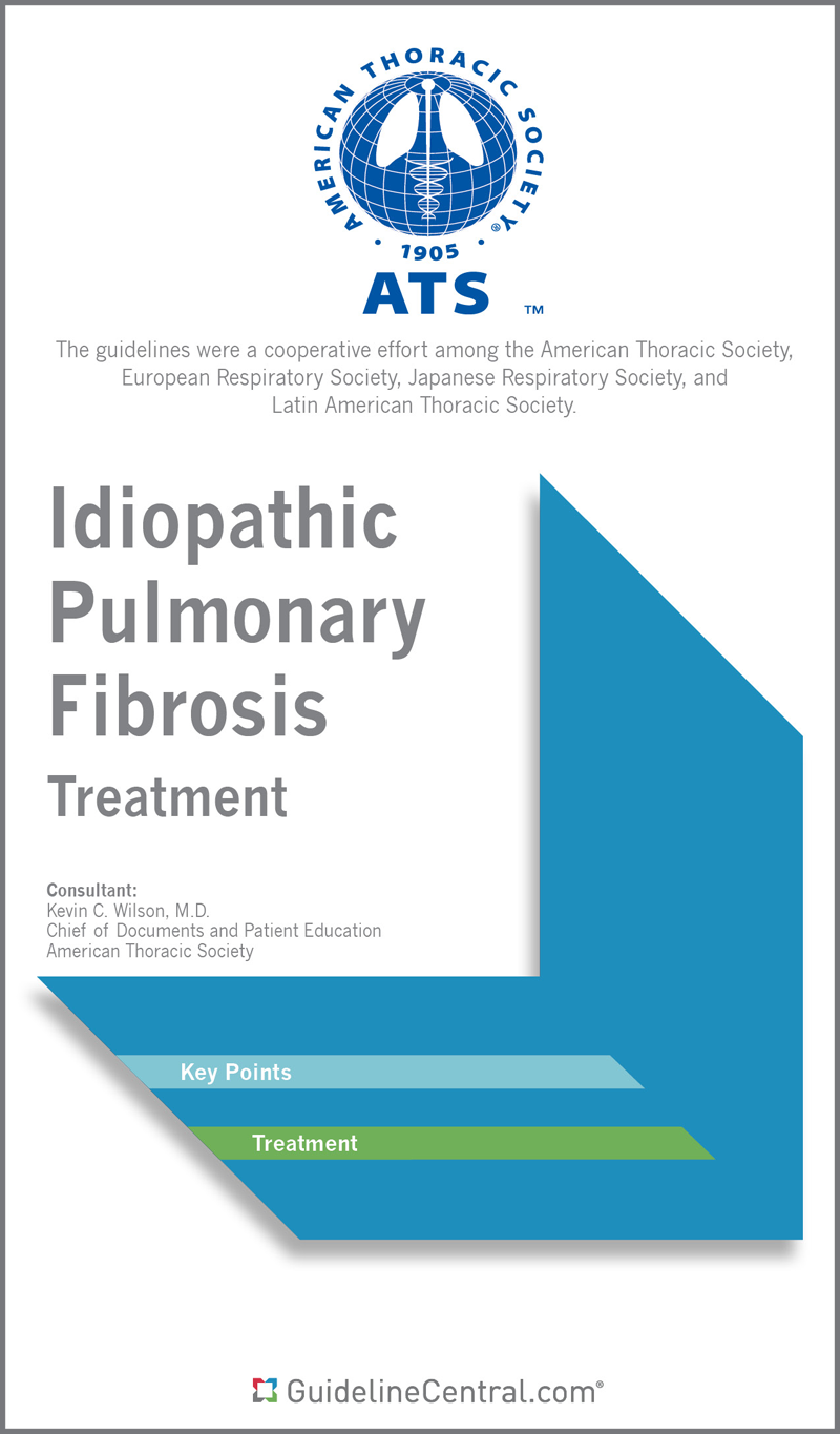 Treatment Of Idiopathic Pulmonary Fibrosis