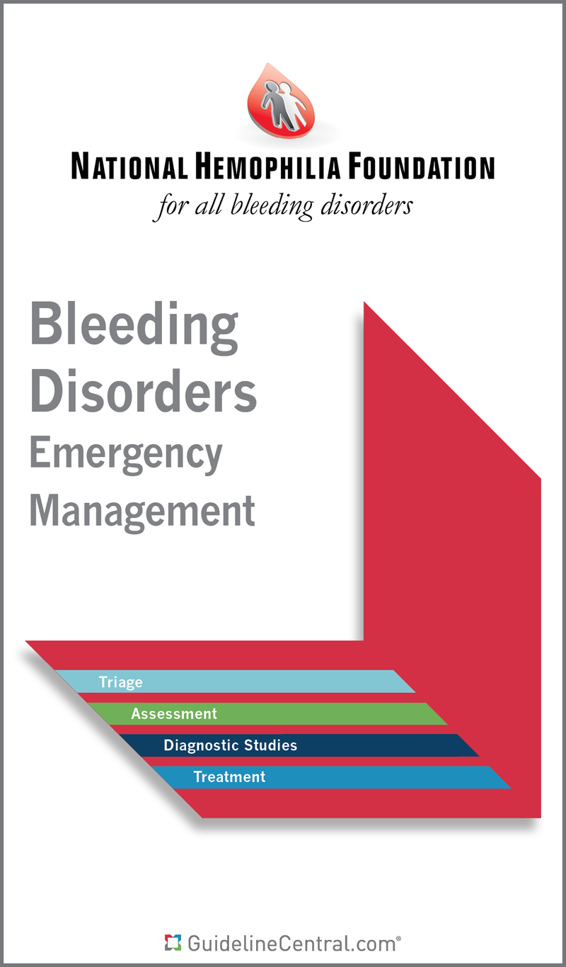 Emergency Management of Bleeding Disorders