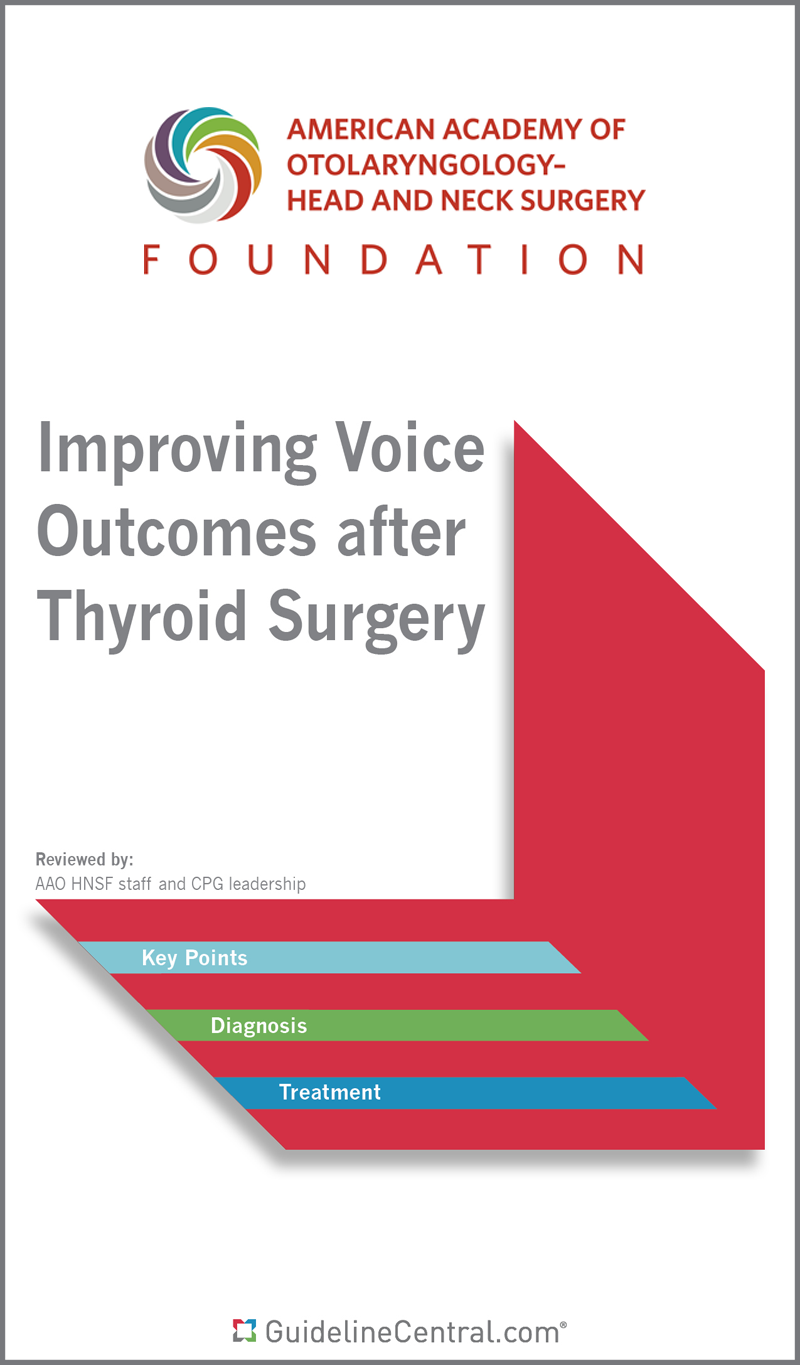 Improving Voice Outcomes After Thyroid Surgery
