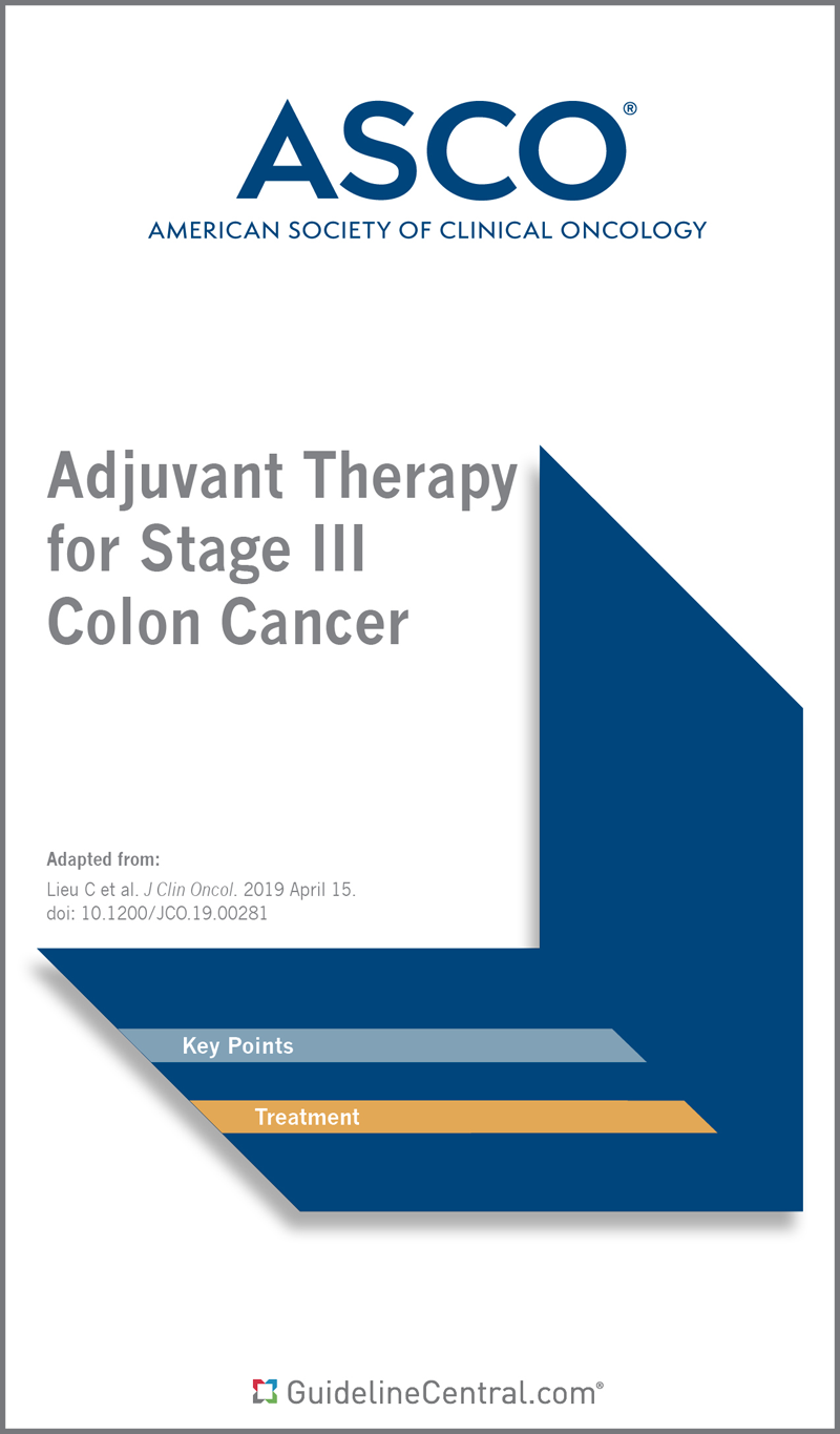 Adjuvant Therapy for Stage III Colon Cancer