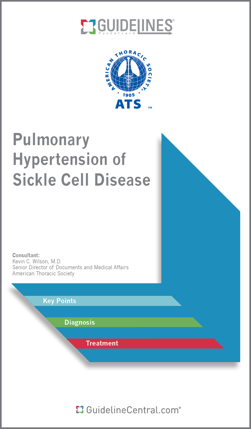 Diagnosis, Risk Stratification, And Management Of Pulmonary Hypertension Of Sickle Cell Disease.