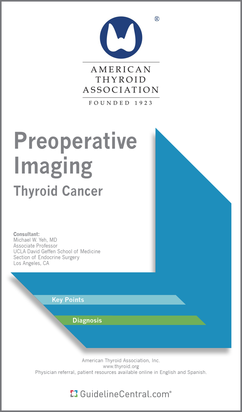Preoperative Imaging Thyroid Cancer