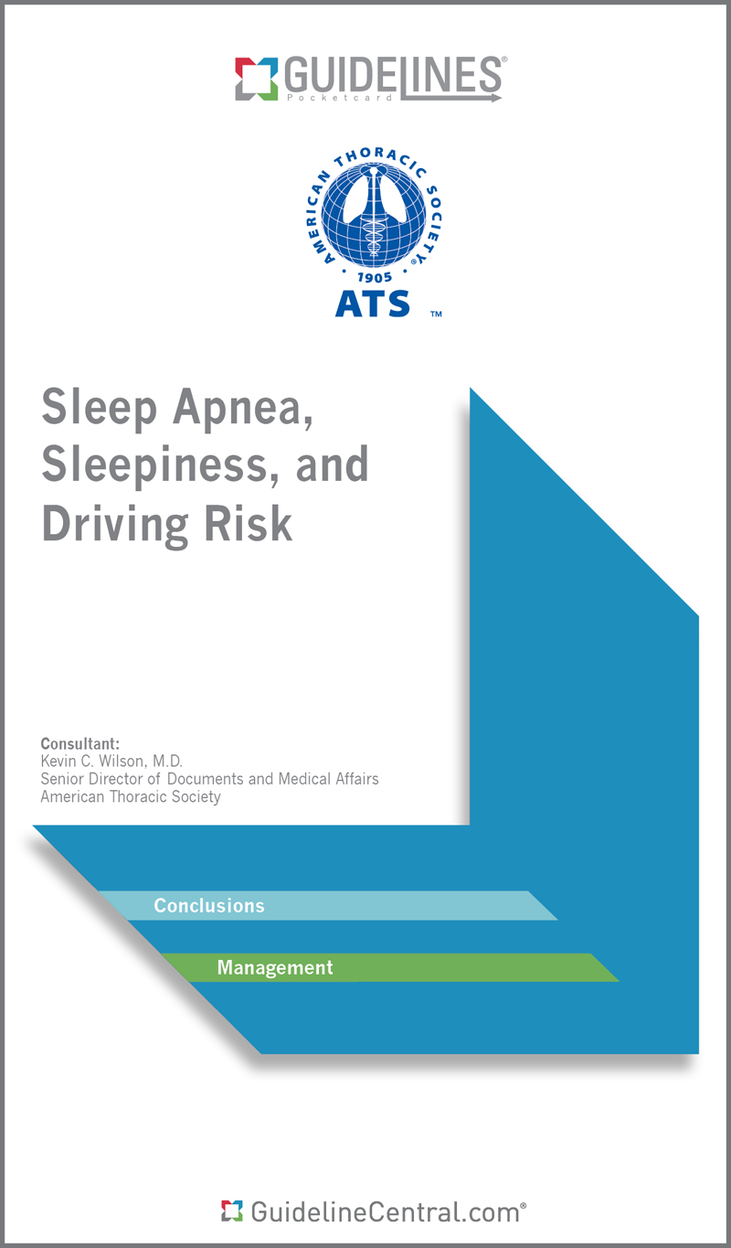 Sleep Apnea, Sleepiness, and Driving Risk in Noncommercial Drivers