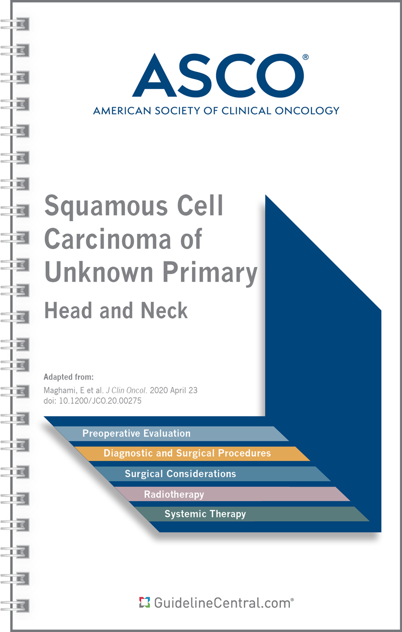 Diagnosis and Management of Squamous Cell Carcinoma of Unknown Primary in the Head and Neck