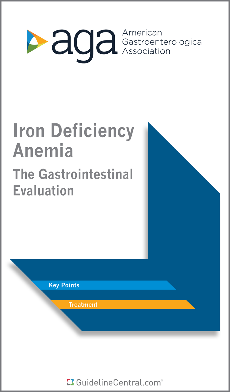 Gastrointestinal Evaluation of Iron Deficiency Anemia