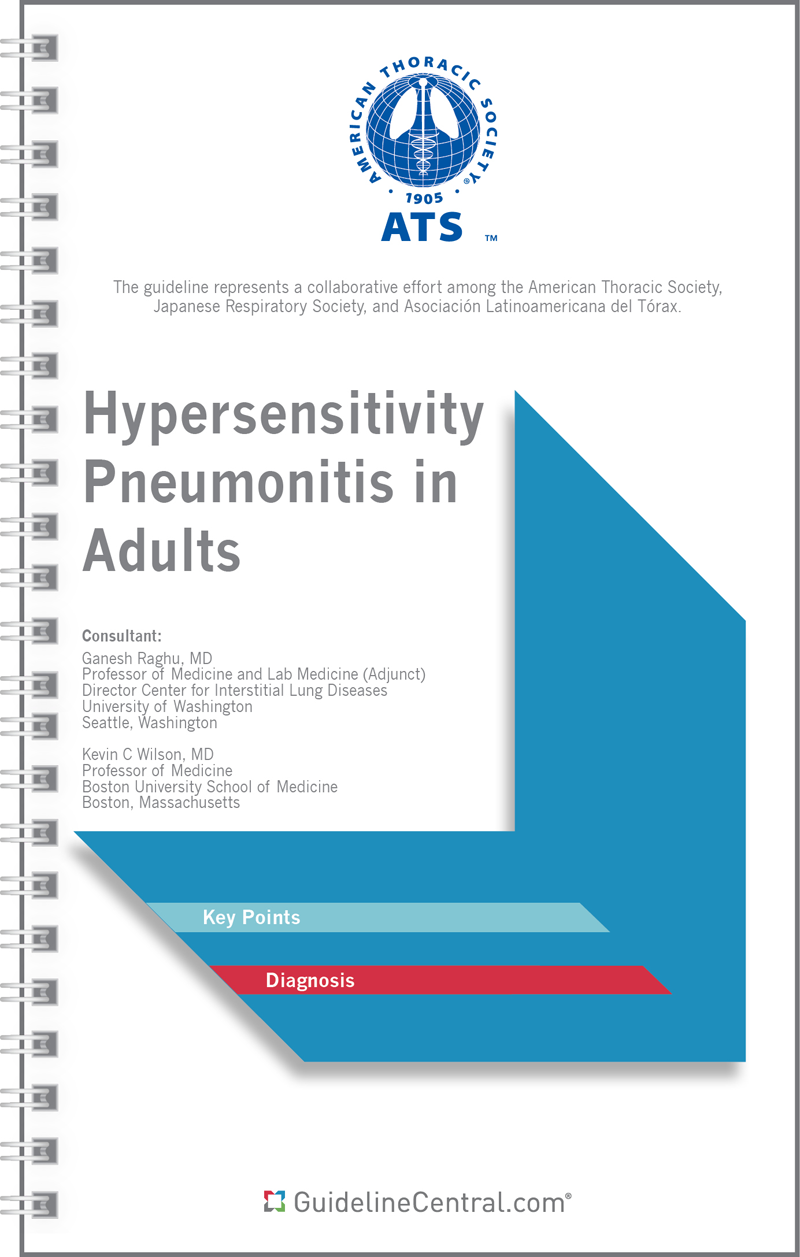 Diagnosis of Hypersensitivity Pneumonitis in Adults