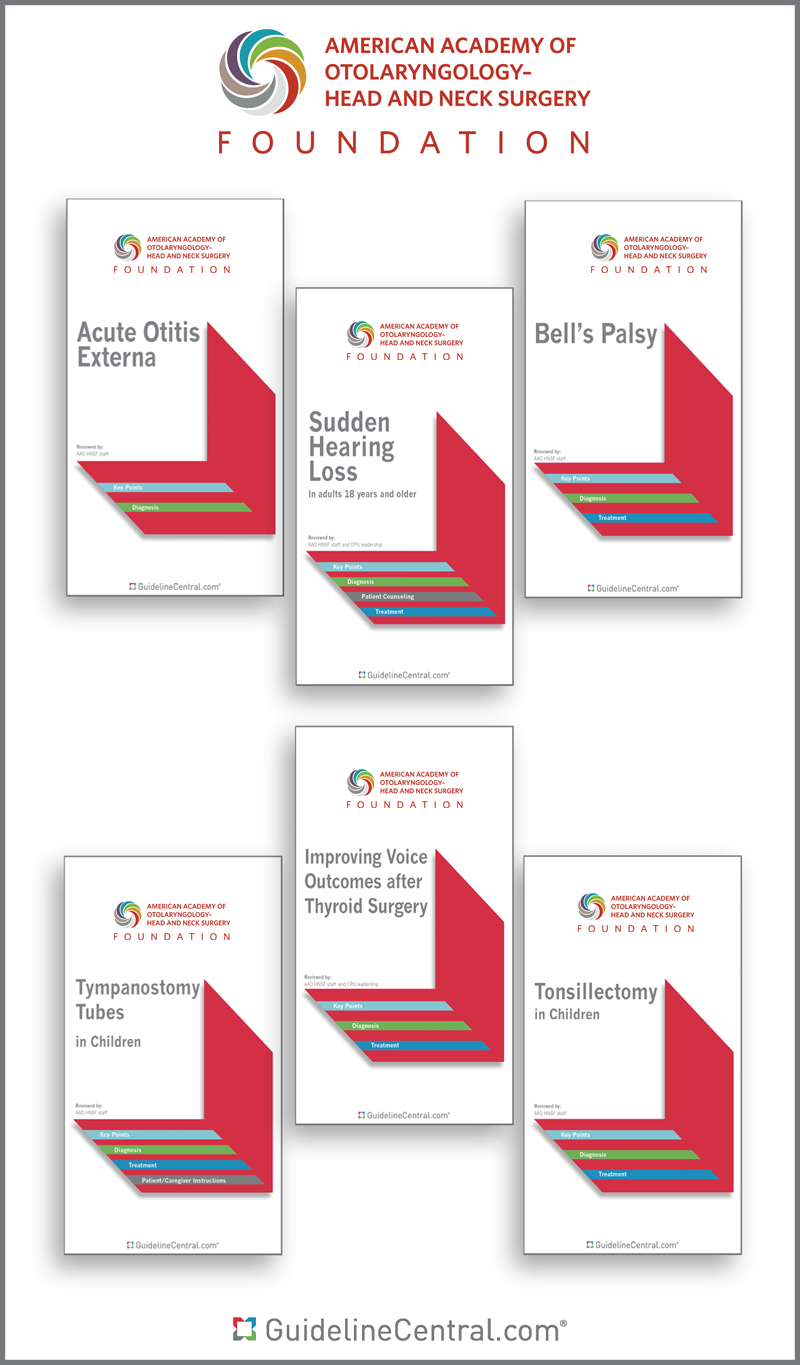 AAO-HNS Guidelines Bundle