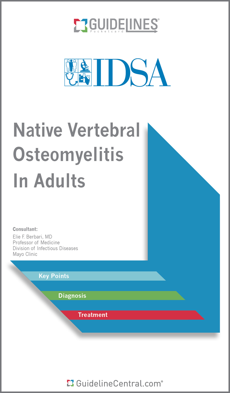 Native Vertebral Osteomyelitis in Adults