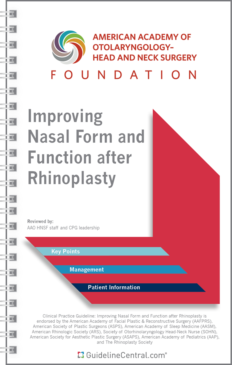 Improving Nasal Form and Function after Rhinoplasty