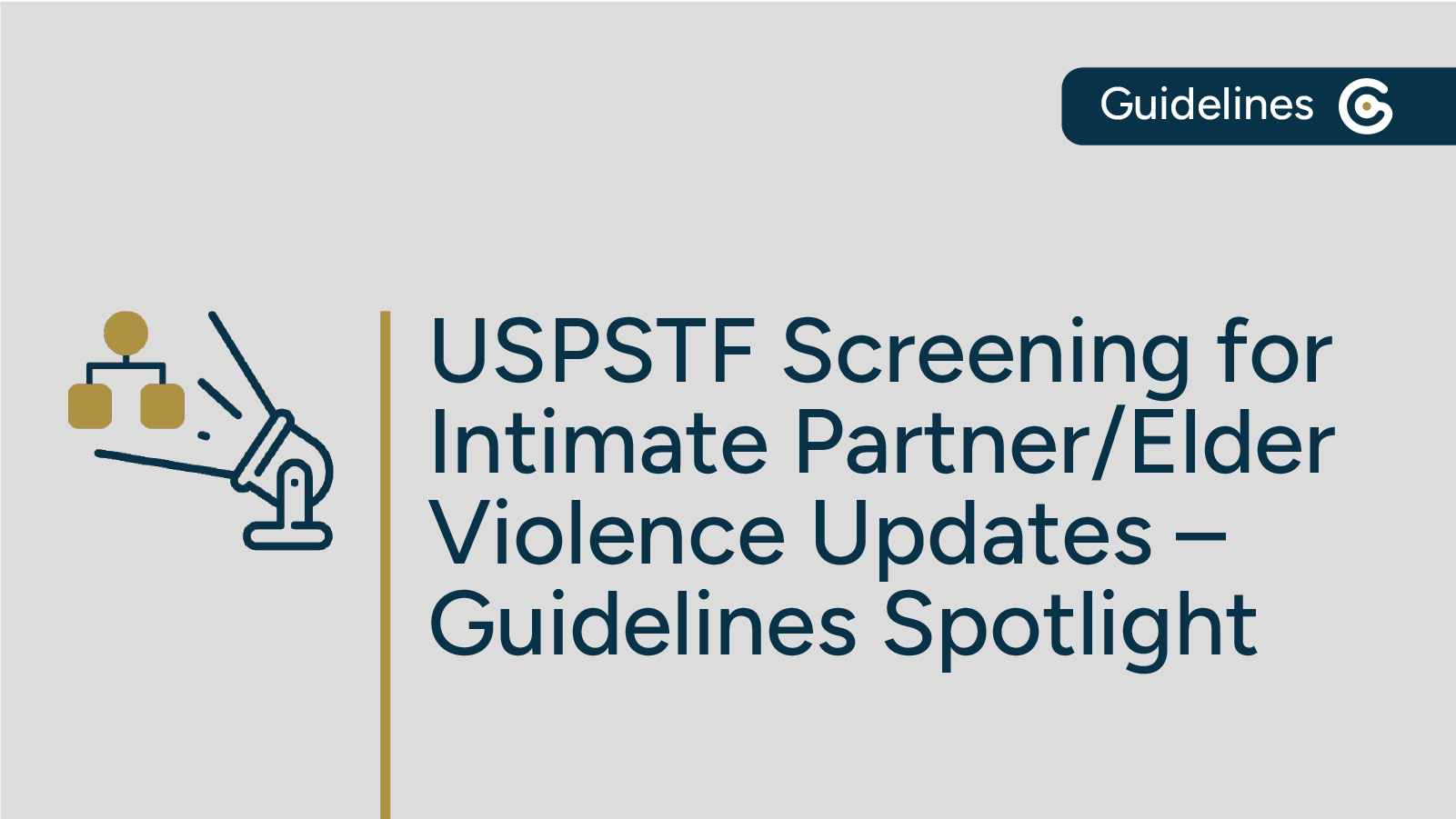 2025 USPSTF Intimate Partner/Elder Violence Guidelines – 2 Key Updates post image