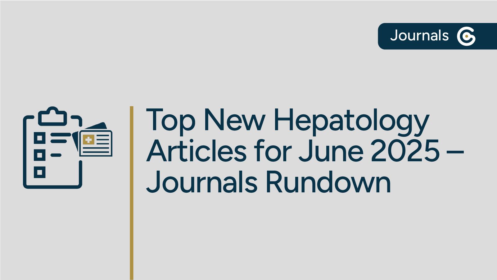 Top Hepatology Journal Articles From The Past Month on Liver Transplants, Cancer, and More post image