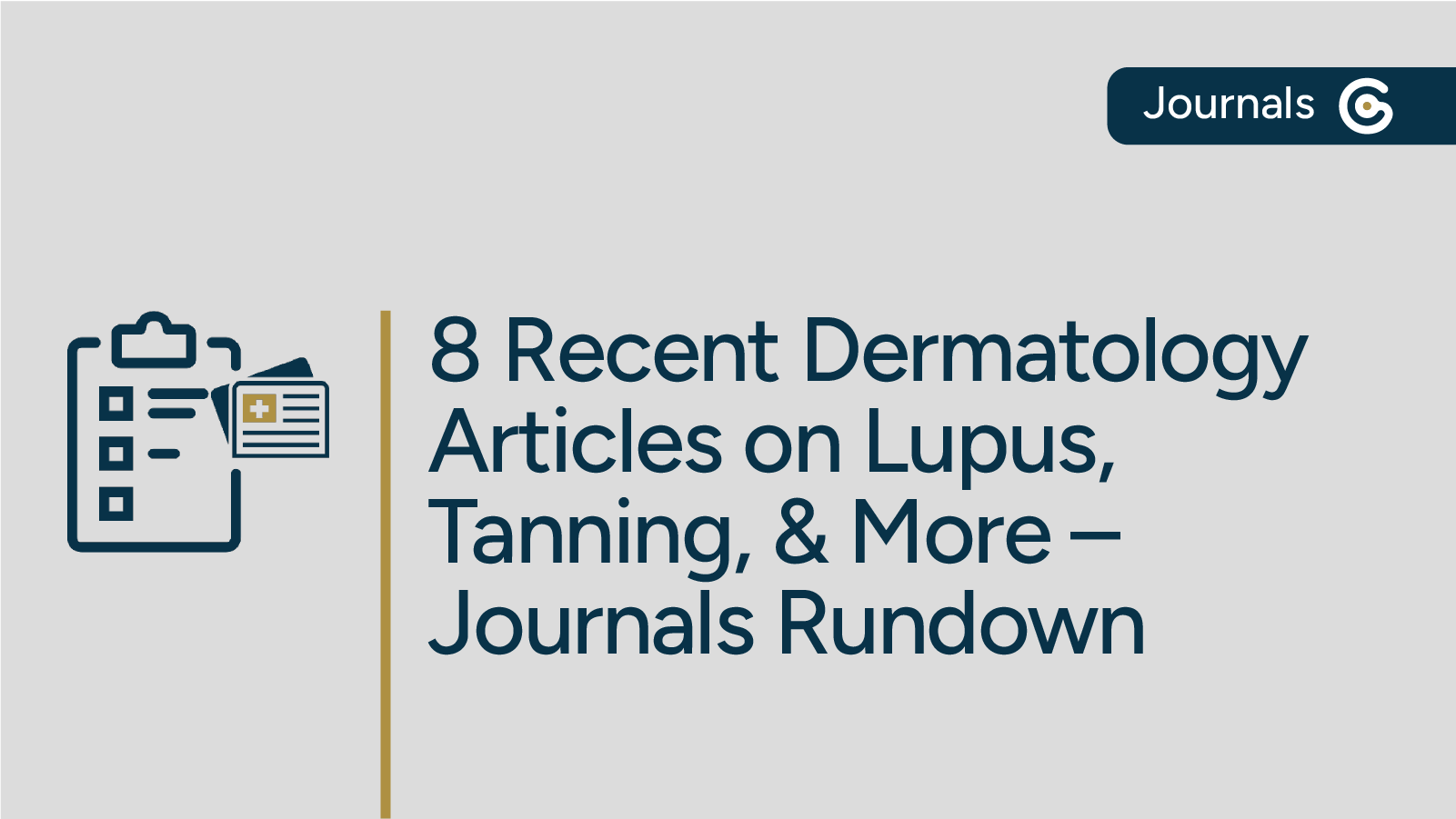 8 Recent Journal Articles on Dermatology Topics (Vitiligo, Lupus, and More) post image