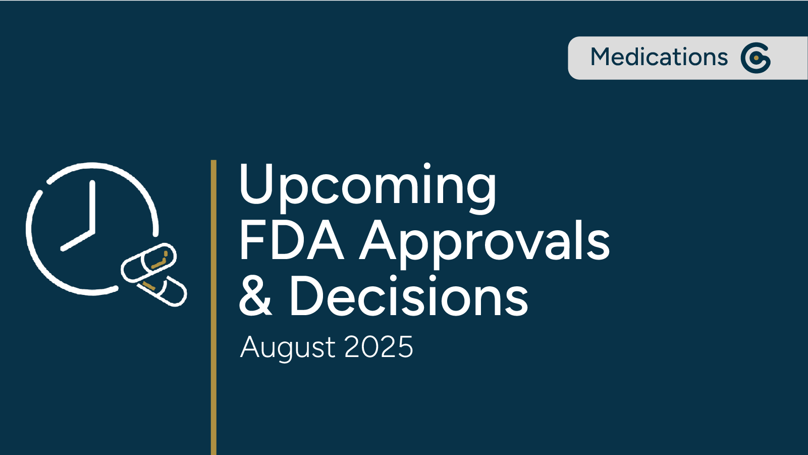 23 New FDA Approvals for August 2025 featured image