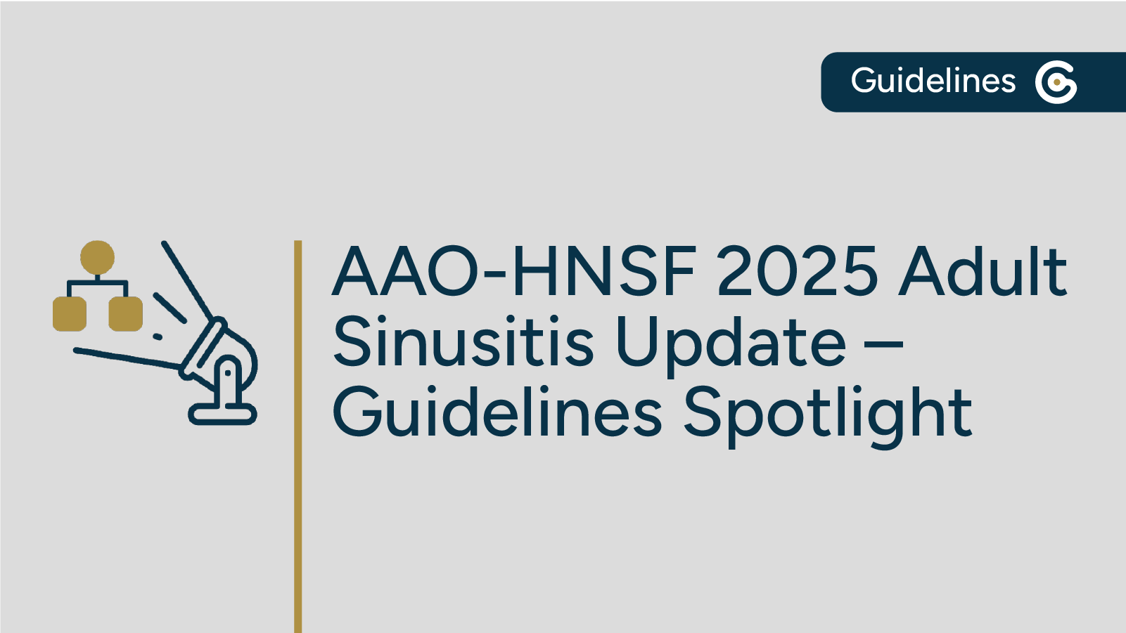 2025 AAO-HNSF Adult Sinusitis Guidelines Update – 3 New Recommendations featured image