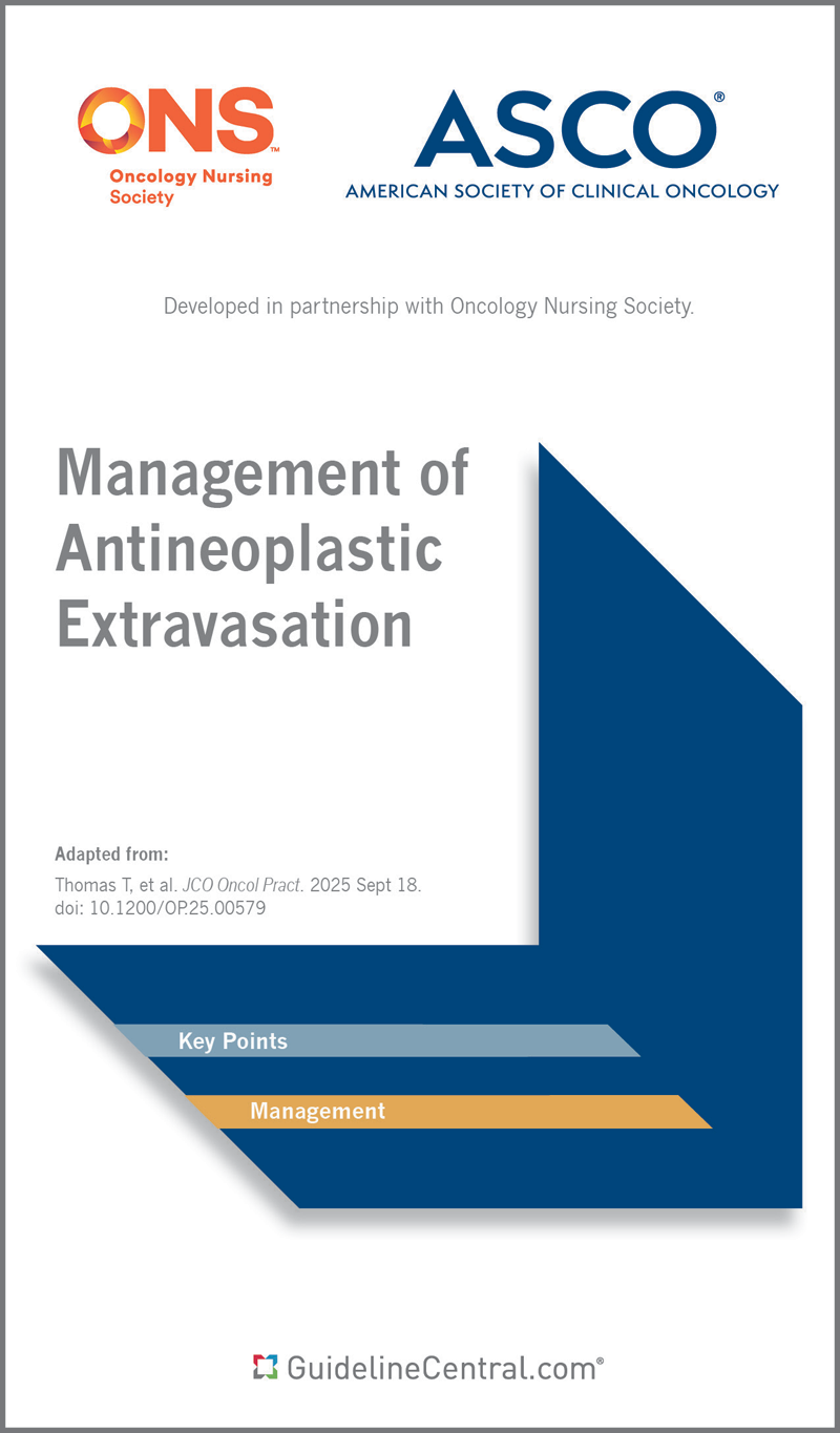 Management of Antineoplastic Extravasation