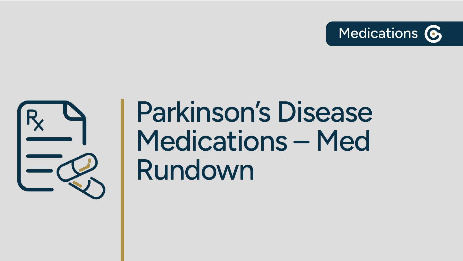 Parkinson's Disease Medications Rundown – Onapgo, Crexont, Ogentys, & More post image