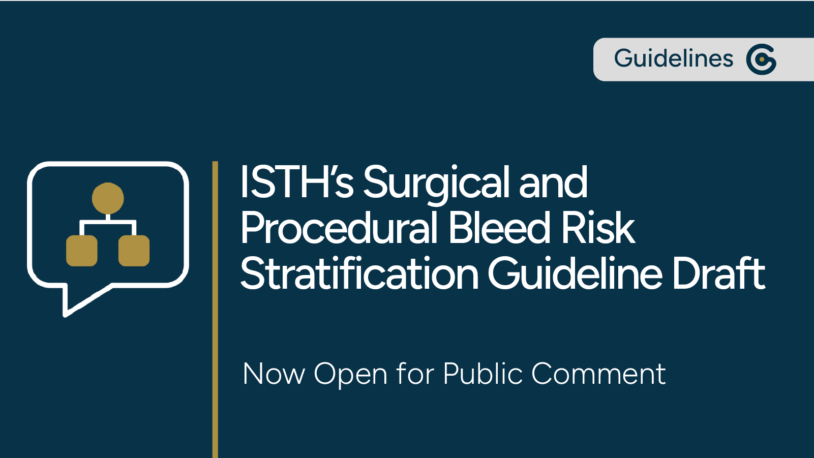 ISTH's Draft Guideline for Surgical and Procedural Bleed Risk Stratification Now Open for Public Comment featured image