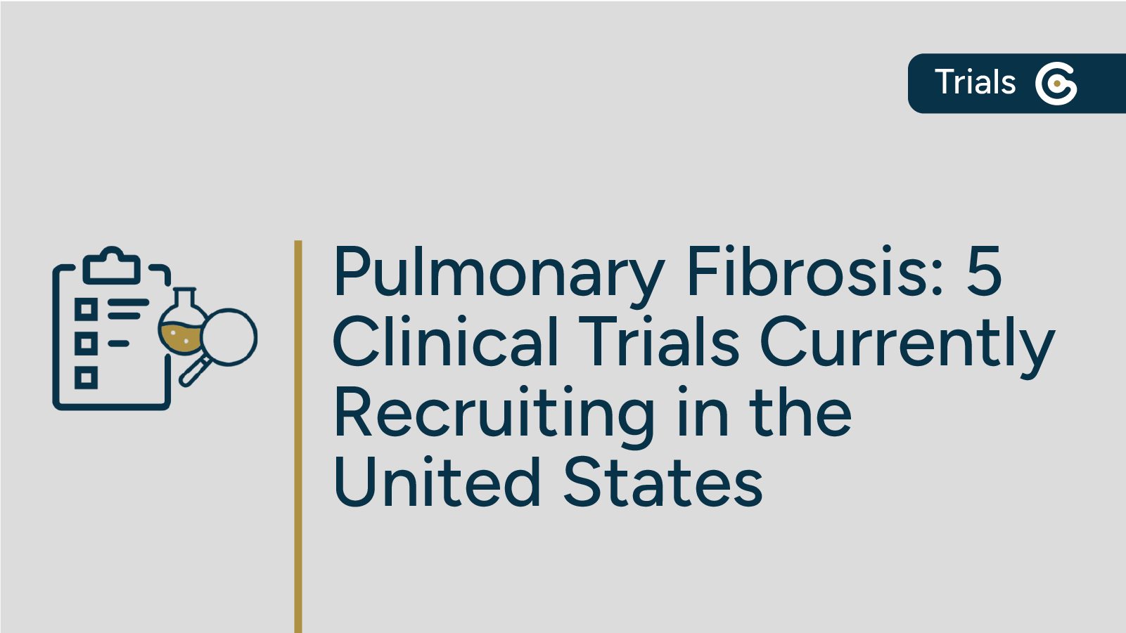 5 Pulmonary Fibrosis Clinical Trials Currently Recruiting post image