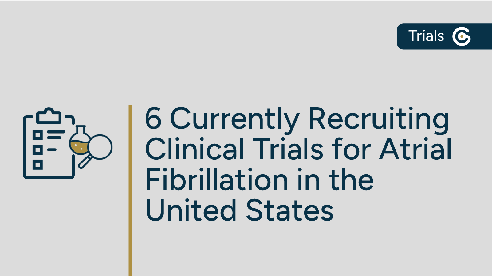 Atrial Fibrillation Clinical Trials Currently Recruiting in the United States – Six Phase 3 Trials featured image