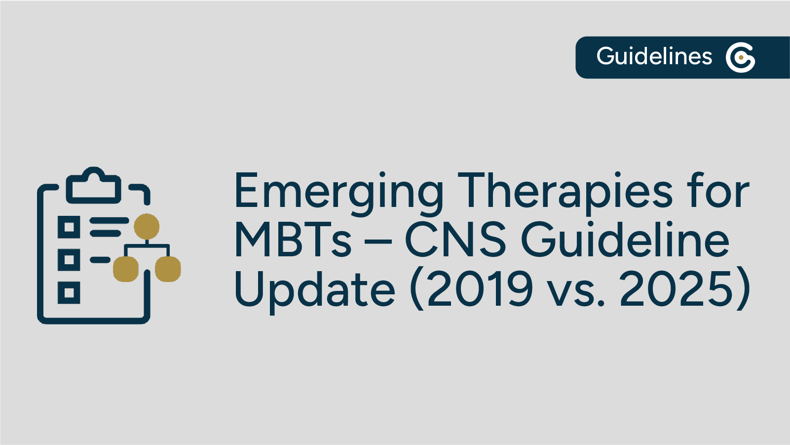 CNS' Role of Emerging Therapies in the Management of Patients with Metastatic Brain Tumors (2019 – 2025 comparison) featured image