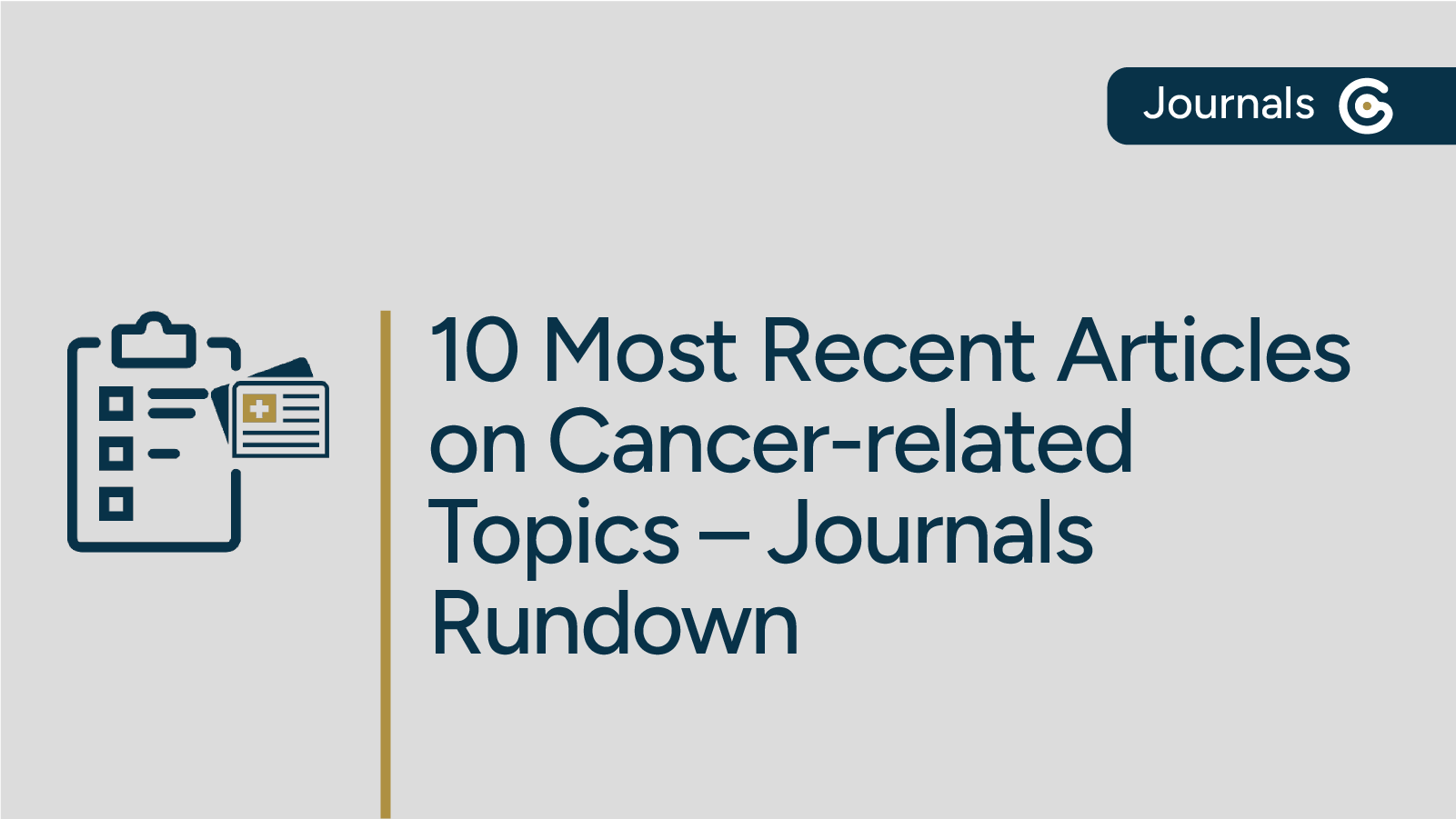 Ten New, Oncology Journal Articles Published in September 2025 post image
