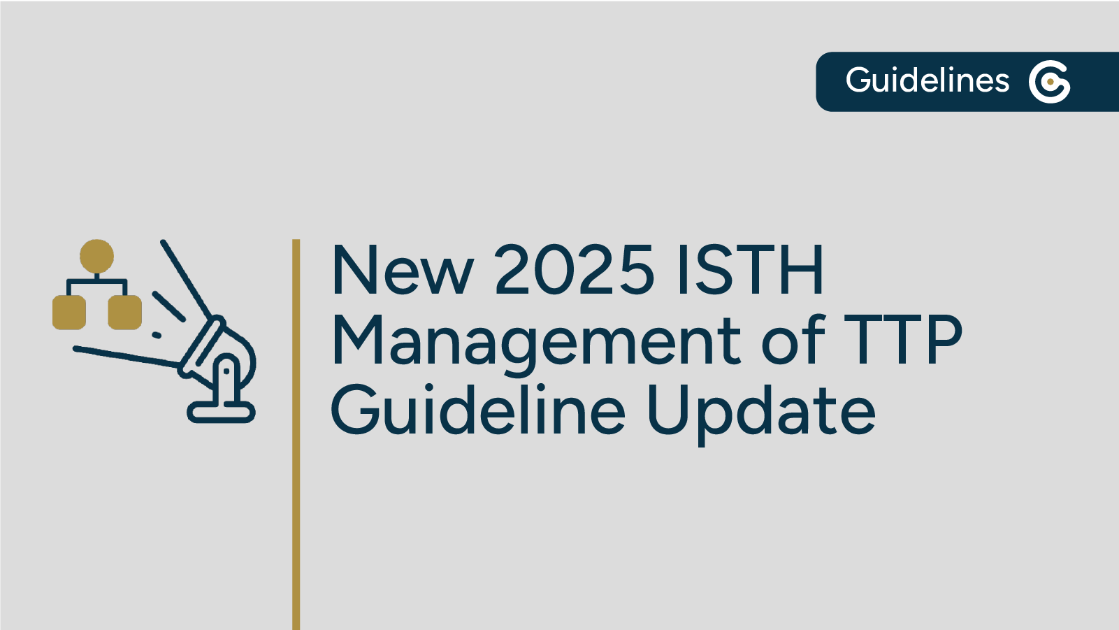 New 2025 ISTH Management of TTP Guideline Update featured image