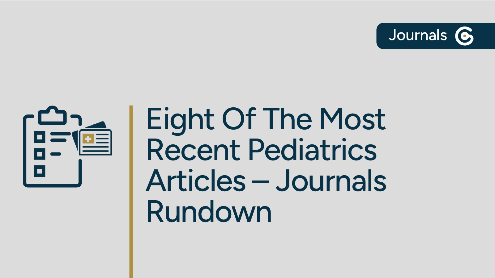 The Latest in Pediatrics: Eight New Research Articles Published post image