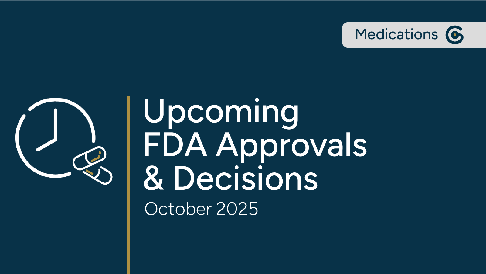 Nine New FDA Approvals for October 2025 featured image