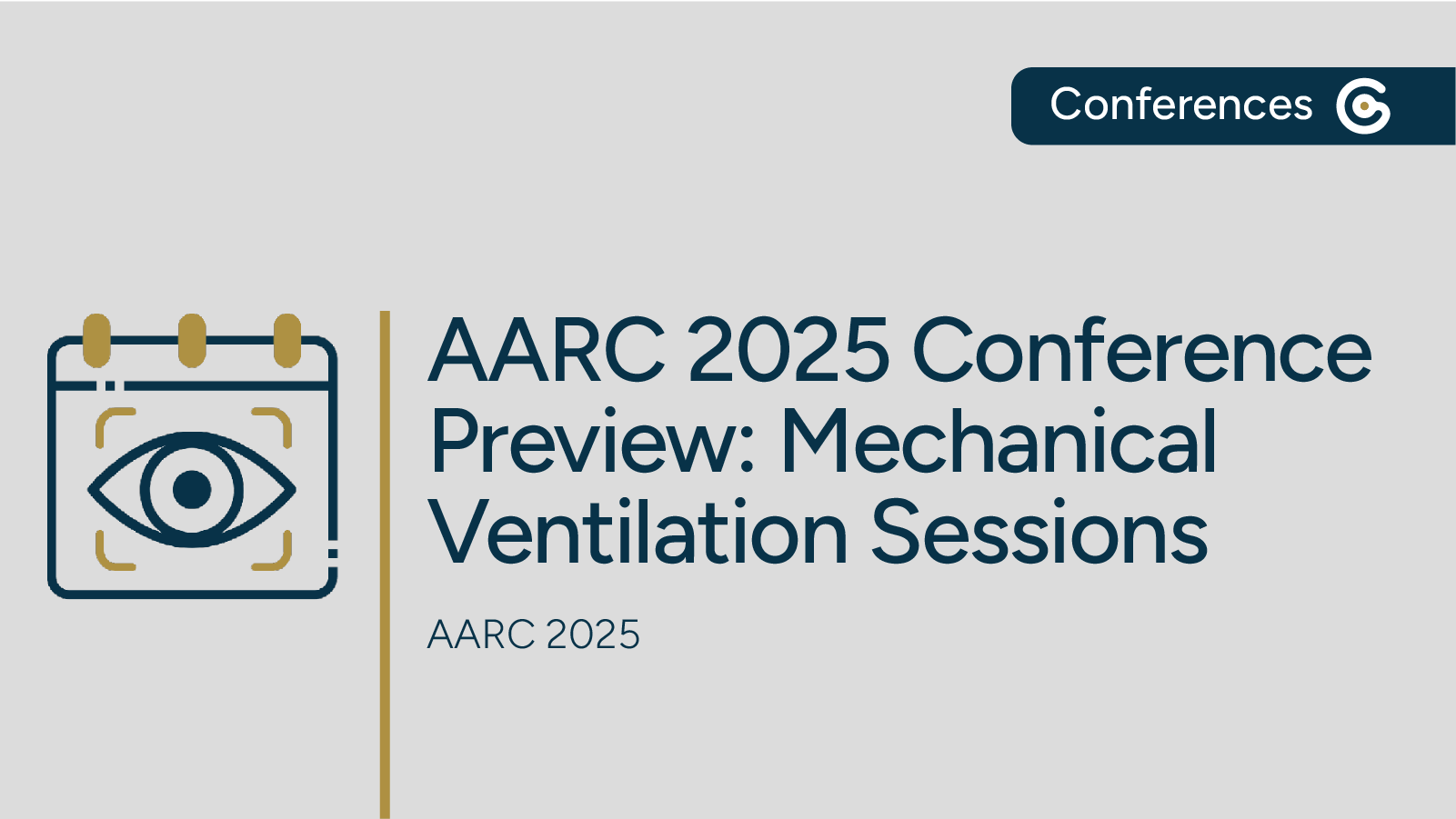 AARC 2025 Conference Preview for Mechanical Ventilation Sessions featured image