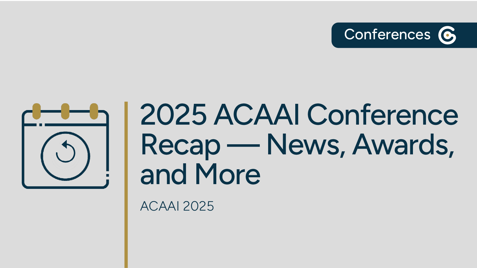 ACAAI 2025 Annual Meeting Recap — News, Awards, & More featured image